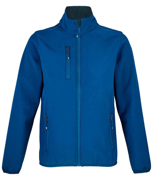 SOL'S Ladies Falcon Recycled Soft Shell Jacket - Royal Blue (03828)