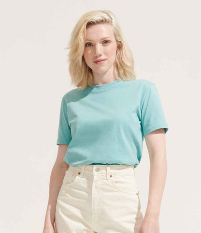 SOL'S Unisex Legend Organic T-Shirt - Arctic Blue (03981)