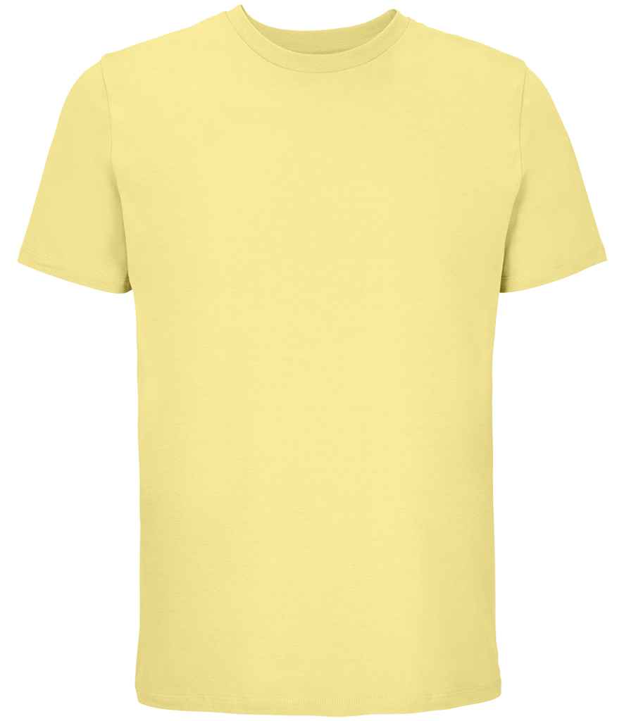 SOL'S Unisex Legend Organic T-Shirt - Light Yellow (03981)