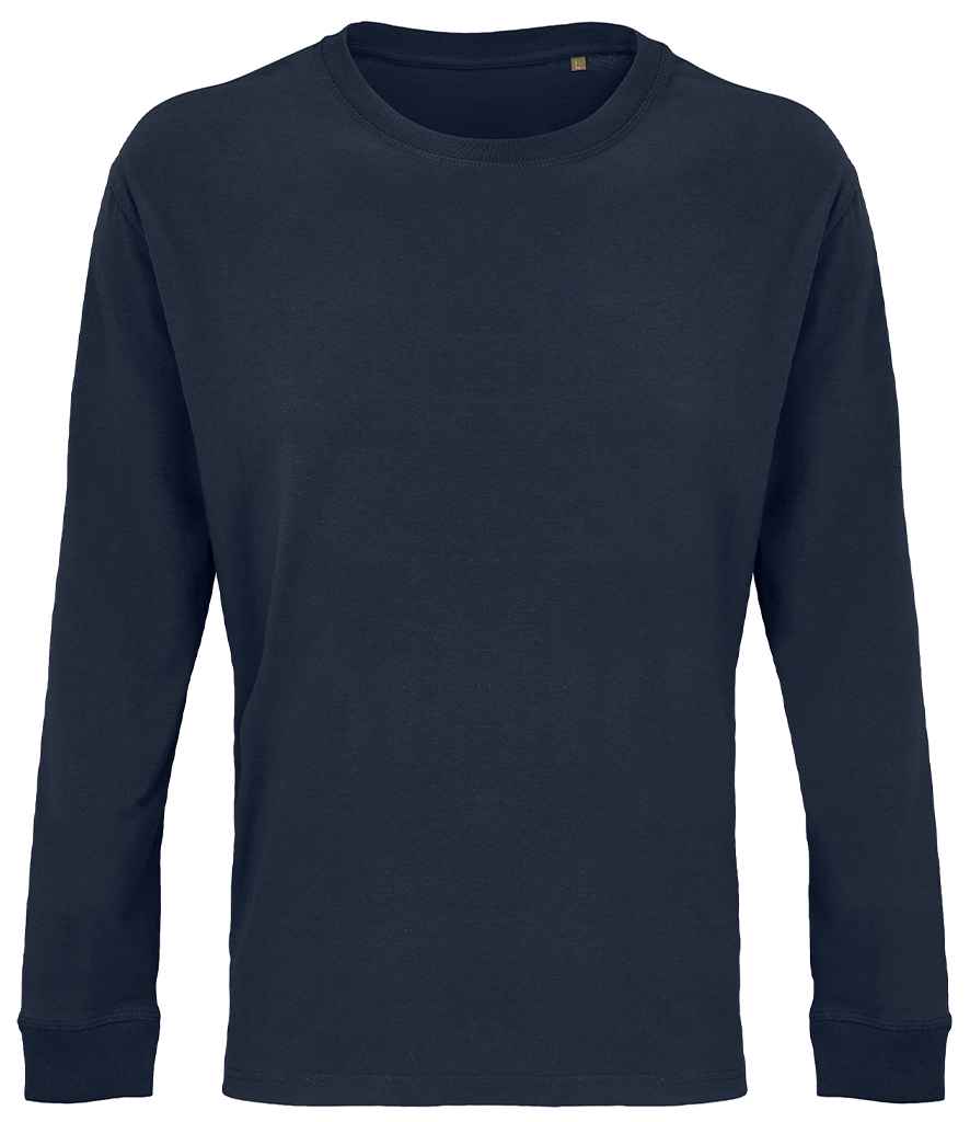 SOL'S Unisex Pioneer Long Sleeve T-Shirt - French Navy (03982)
