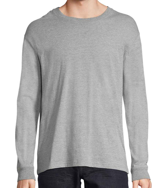 SOL'S Unisex Pioneer Long Sleeve T-Shirt - Grey Marl (03982)