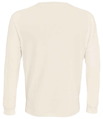 SOL'S Unisex Pioneer Long Sleeve T-Shirt - Off White (03982)
