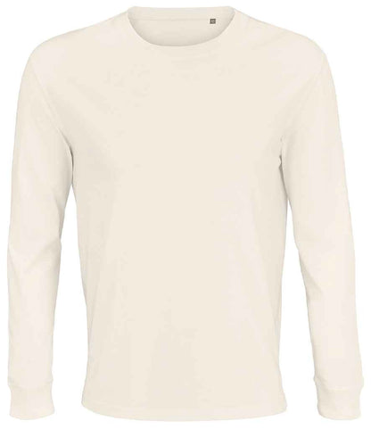 SOL'S Unisex Pioneer Long Sleeve T-Shirt - Off White (03982)