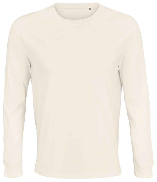 SOL'S Unisex Pioneer Long Sleeve T-Shirt - Off White (03982)