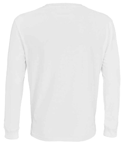 SOL'S Unisex Pioneer Long Sleeve T-Shirt - White (03982)