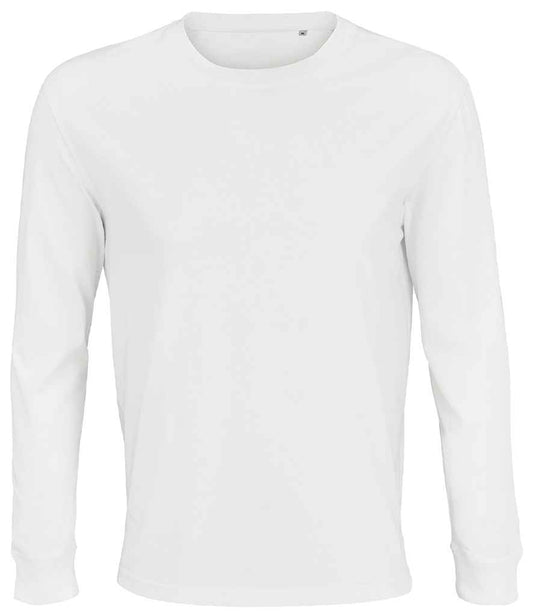 SOL'S Unisex Pioneer Long Sleeve T-Shirt - White (03982)