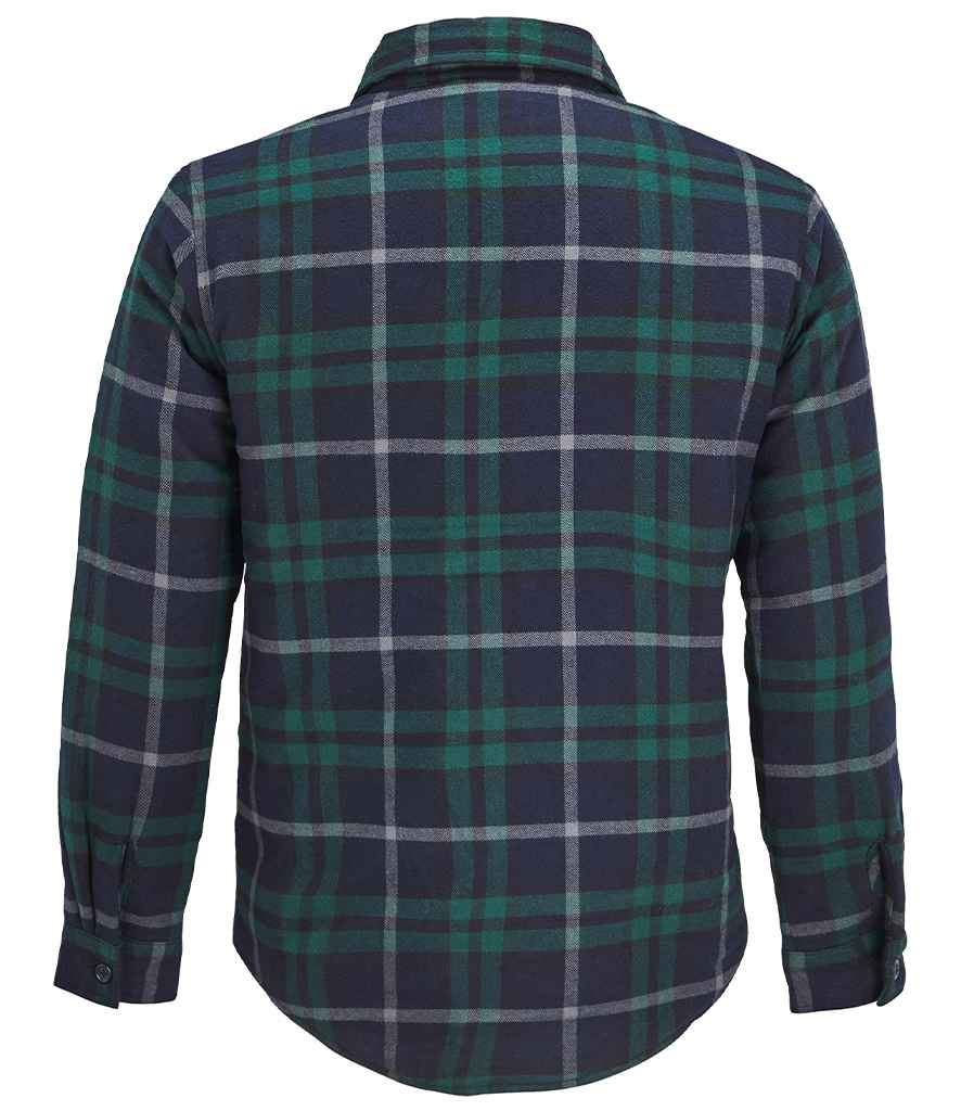 SOL'S Unisex Noah Padded Overshirt - Green Empire (03989)