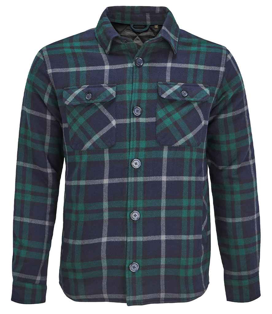 SOL'S Unisex Noah Padded Overshirt - Green Empire (03989)