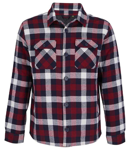 SOL'S SOL'S Unisex Noah Padded Overshirt - Medium Burgundy (03989)