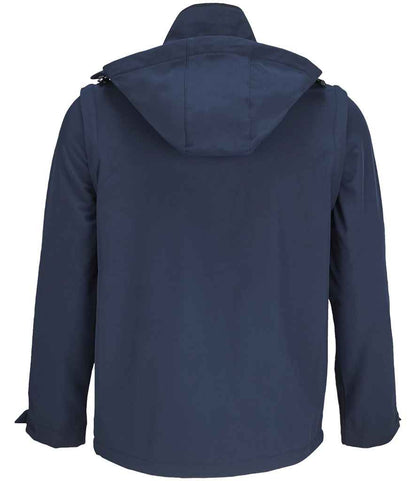 SOL'S SOL'S Unisex Falcon 3-in-1 Soft Shell Jacket - Abyss Blue (03995)