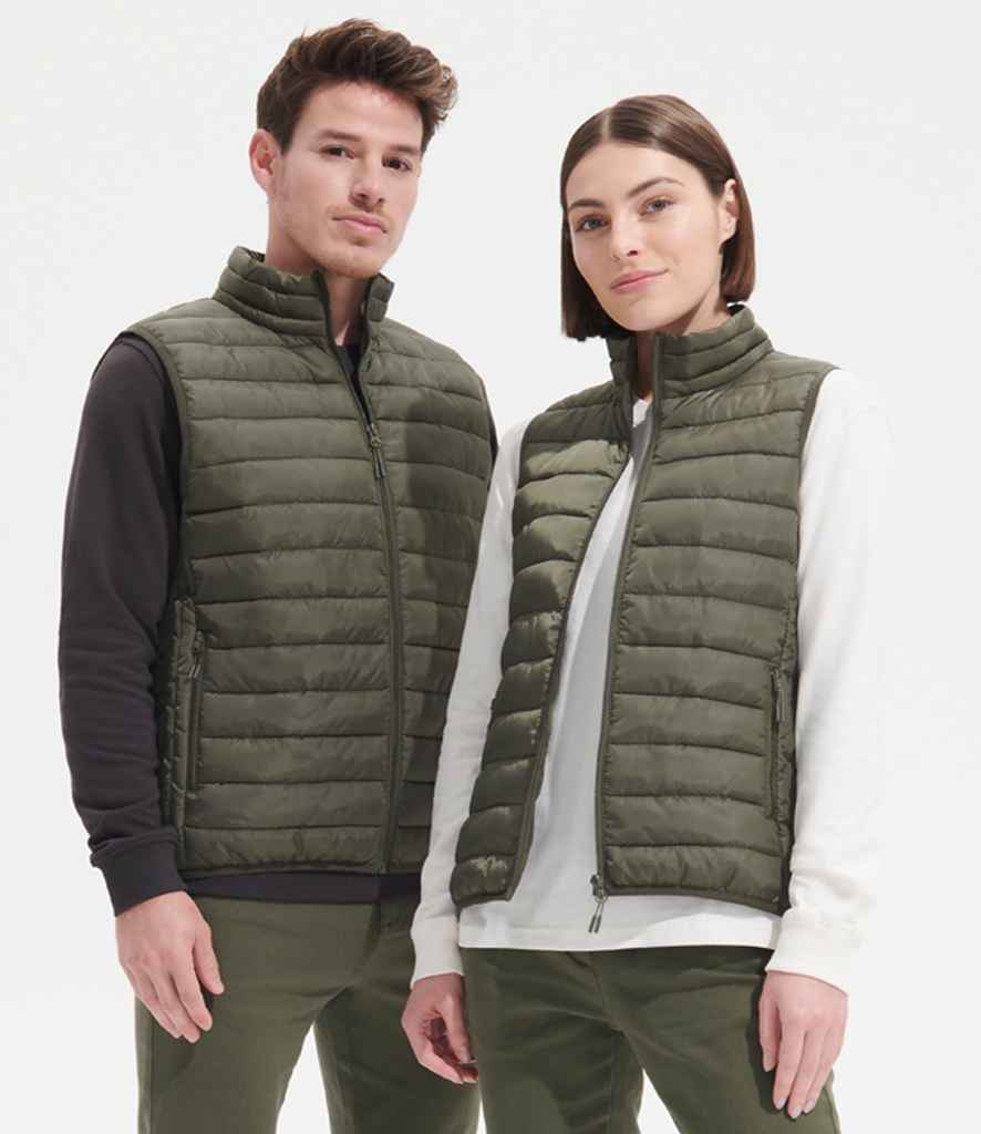 SOL'S SOL'S Ladies Stream Bodywarmer - Army (04021)