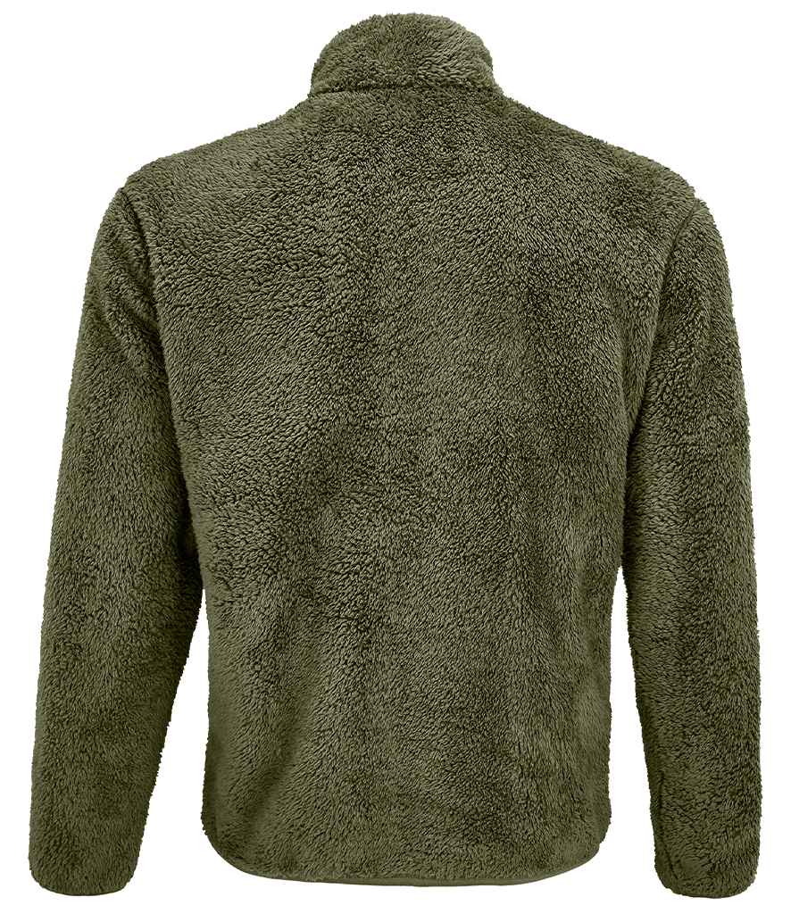 SOL'S SOL'S Unisex Finch Fluffy Jacket - Army (04022)