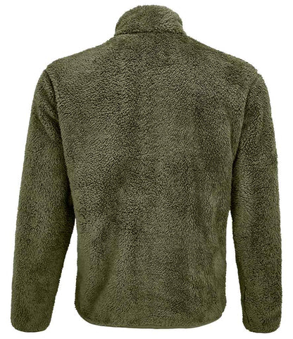 SOL'S SOL'S Unisex Finch Fluffy Jacket - Army (04022)