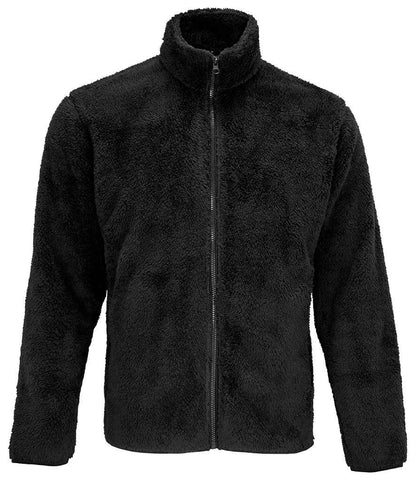 SOL'S SOL'S Unisex Finch Fluffy Jacket - Black (04022)
