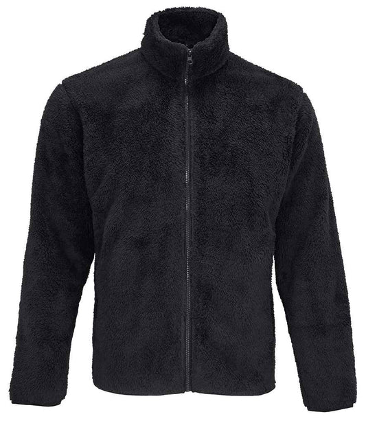 SOL'S SOL'S Unisex Finch Fluffy Jacket - Carbon Grey (04022)