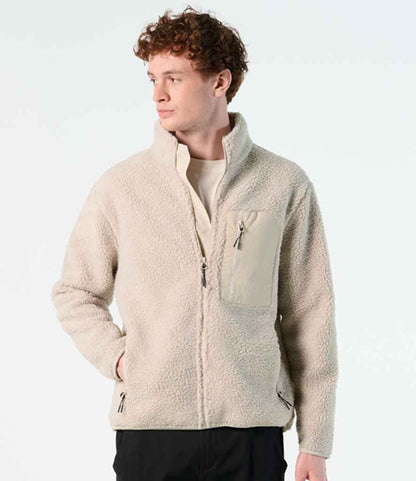 SOL'S SOL'S Unisex Fury Sherpa Jacket - Shear Beige/Beige (04042)