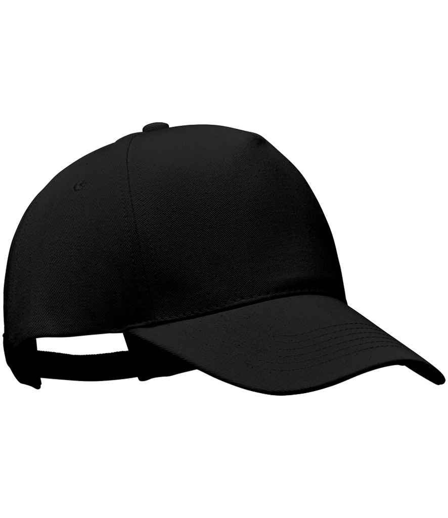 SOL'S SOL'S Seoul 5 Panel Cap - Black (04092)