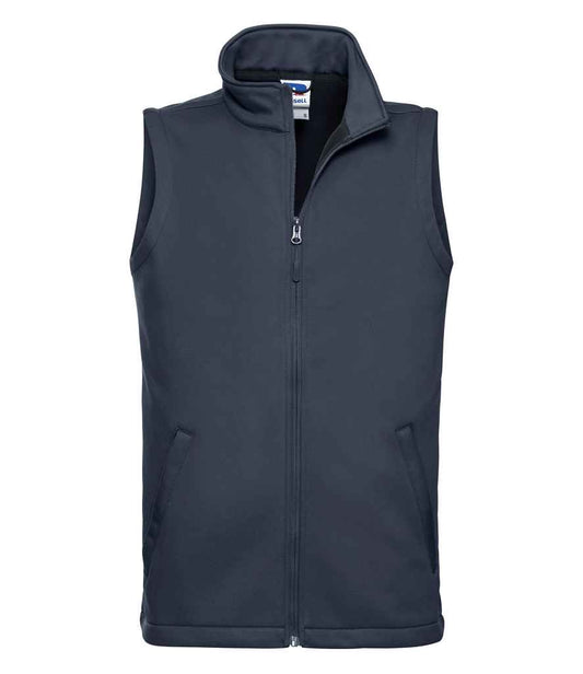 Russell Smart Soft Shell Gilet - French Navy (041M)