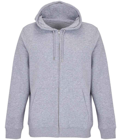 SOL'S SOL'S Unisex Calipso Eco-Friendly Full Zip Hoodie - Grey Marl (04237)