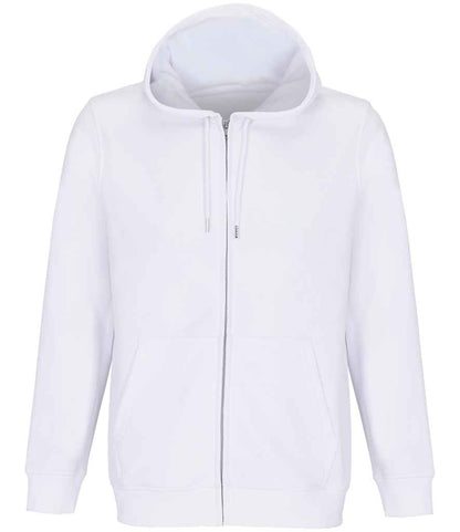 SOL'S SOL'S Unisex Calipso Eco-Friendly Full Zip Hoodie - White (04237)
