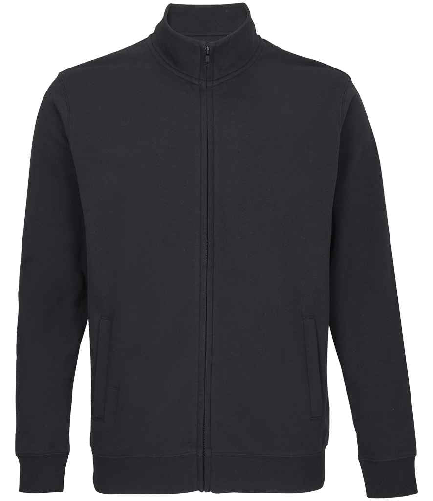 SOL'S SOL'S Unisex Cooper Full Zip Sweat Jacket - Black (04240)