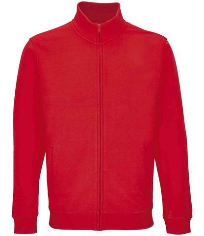SOL'S SOL'S Unisex Cooper Full Zip Sweat Jacket - Bright Red (04240)