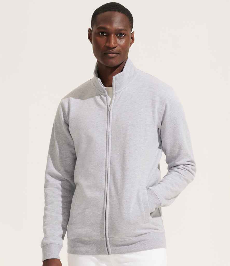 SOL'S SOL'S Unisex Cooper Full Zip Sweat Jacket - Grey Marl (04240)