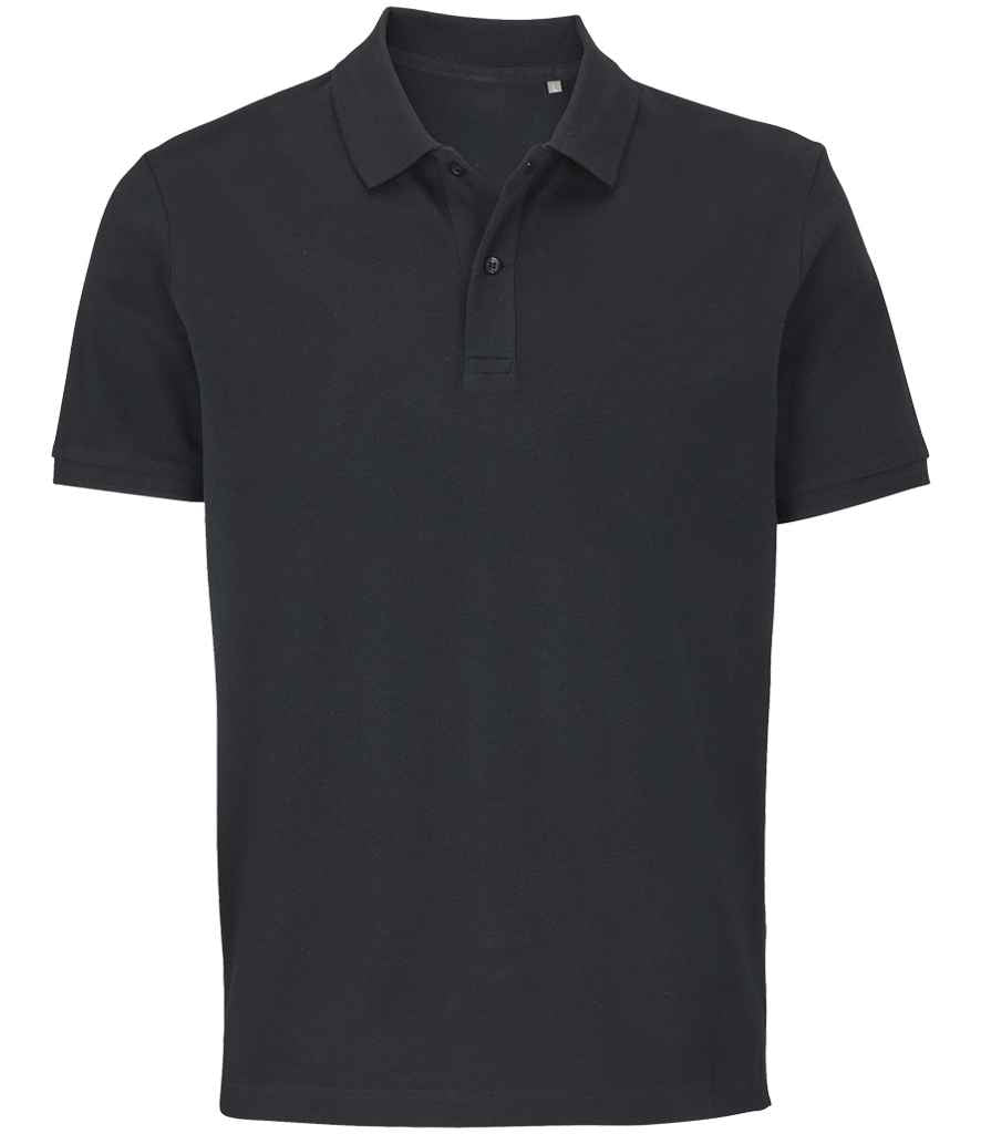 SOL'S SOL'S Unisex Pegase Piqué Polo Shirt - Black (04242)