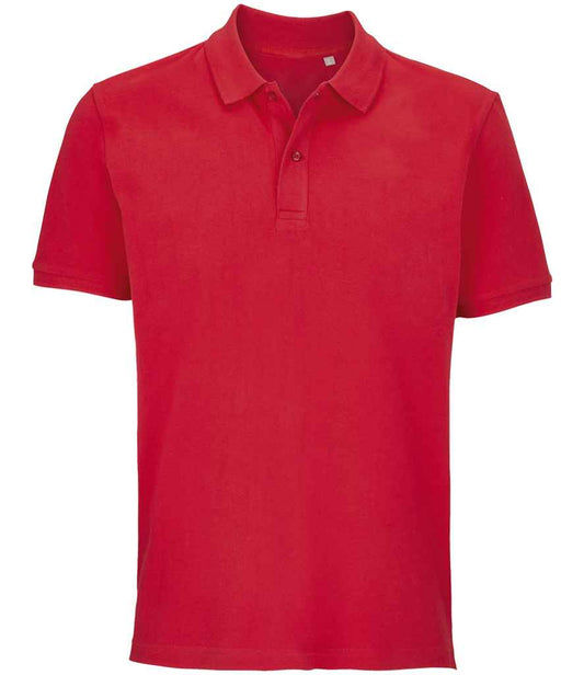 SOL'S SOL'S Unisex Pegase Piqué Polo Shirt - Bright Red (04242)
