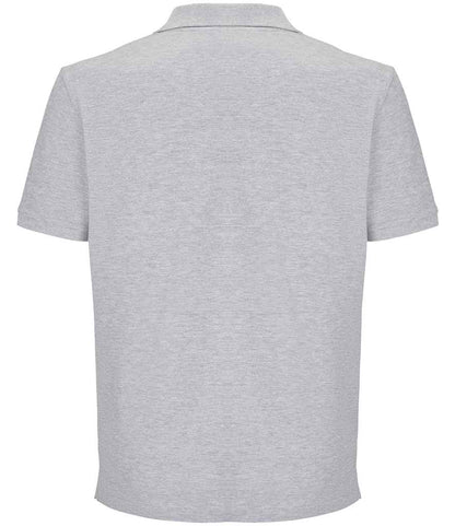SOL'S SOL'S Unisex Pegase Piqué Polo Shirt - Grey Marl (04242)