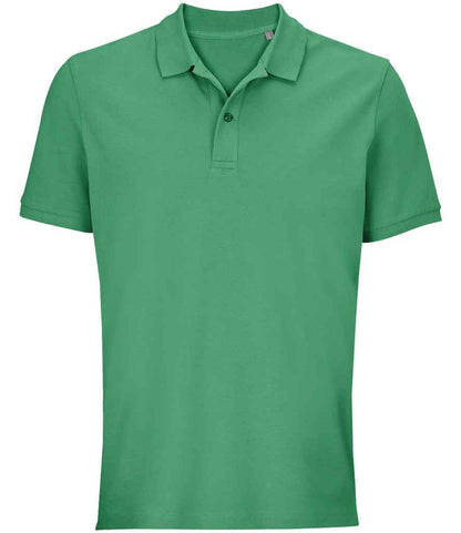 SOL'S SOL'S Unisex Pegase Piqué Polo Shirt - Spring Green (04242)