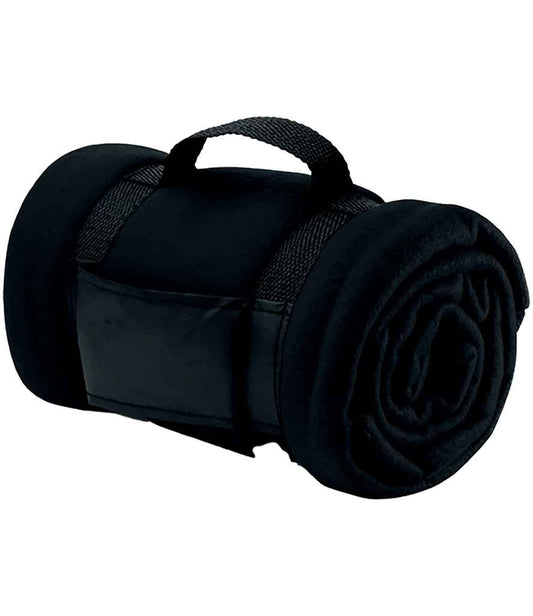 SOL'S SOL'S Stavenger Plaid Fleece Blanket - Black (04342)