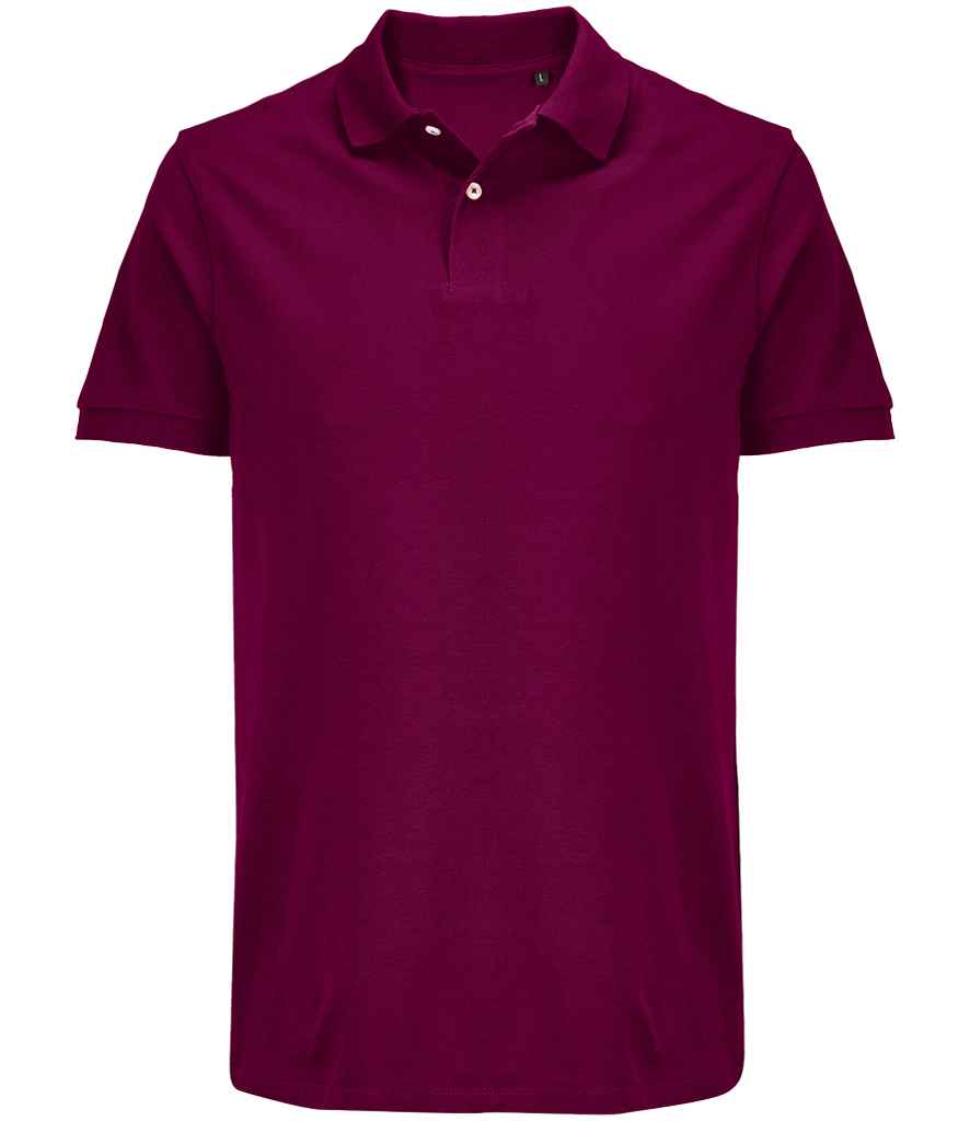 SOL'S SOL'S Unisex Pacific Twin Piqué Polo Shirt - Astral Purple (04439)