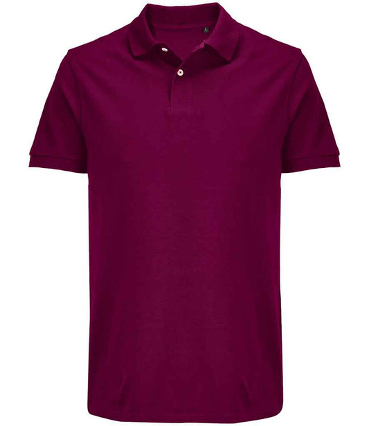 SOL'S SOL'S Unisex Pacific Twin Piqué Polo Shirt - Astral Purple (04439)