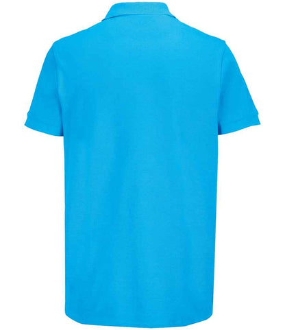 SOL'S SOL'S Unisex Pacific Twin Piqué Polo Shirt - Aqua (04439)