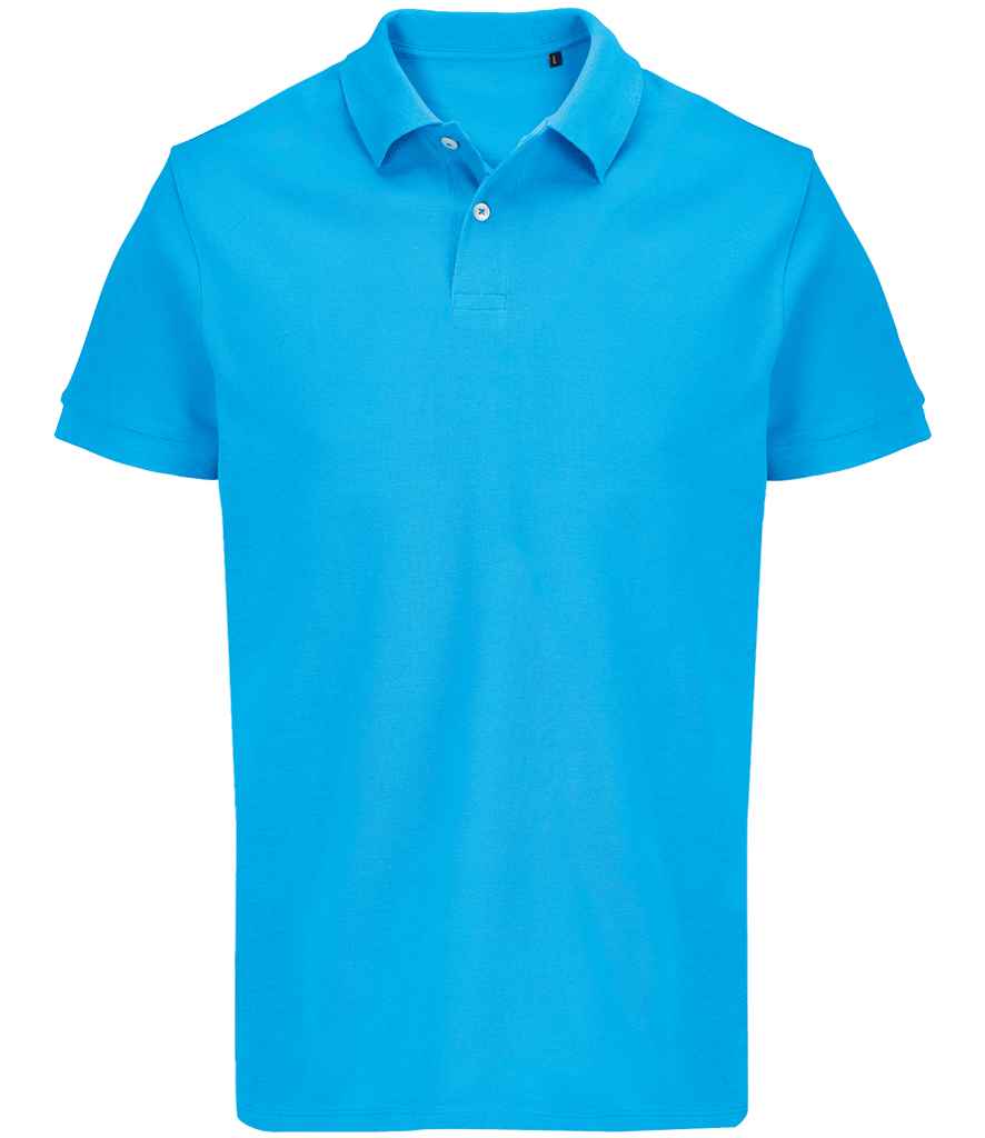 SOL'S SOL'S Unisex Pacific Twin Piqué Polo Shirt - Aqua (04439)