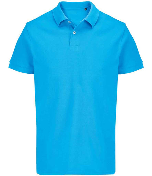 SOL'S SOL'S Unisex Pacific Twin Piqué Polo Shirt - Aqua (04439)