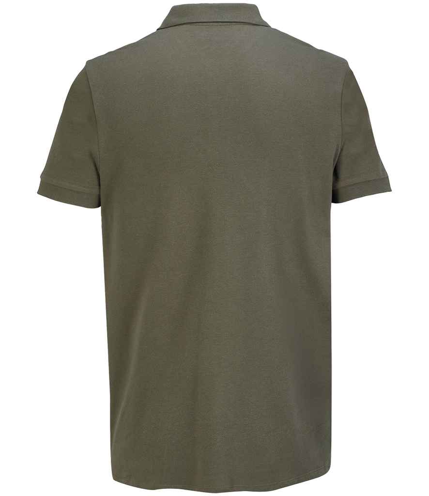SOL'S SOL'S Unisex Pacific Twin Piqué Polo Shirt - Army (04439)