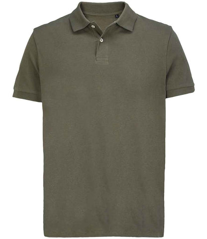 SOL'S SOL'S Unisex Pacific Twin Piqué Polo Shirt - Army (04439)