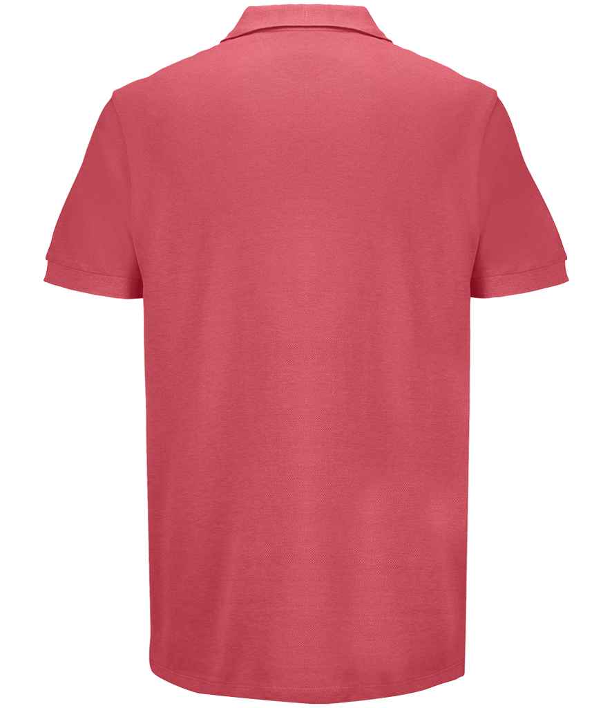 SOL'S SOL'S Unisex Pacific Twin Piqué Polo Shirt - Folk Pink (04439)