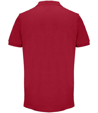 SOL'S SOL'S Unisex Pacific Twin Piqué Polo Shirt - Folk Red (04439)
