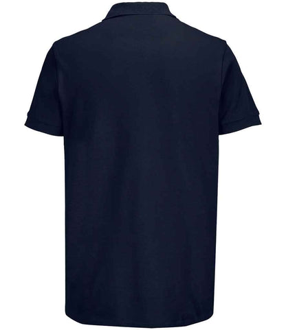 SOL'S SOL'S Unisex Pacific Twin Piqué Polo Shirt - French Navy (04439)
