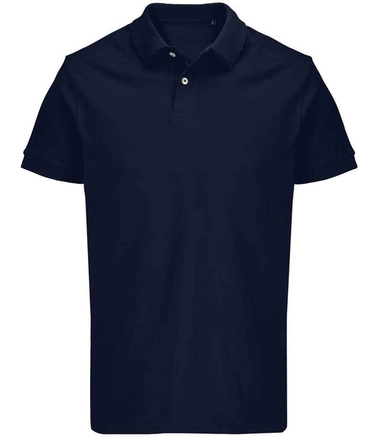 SOL'S SOL'S Unisex Pacific Twin Piqué Polo Shirt - French Navy (04439)