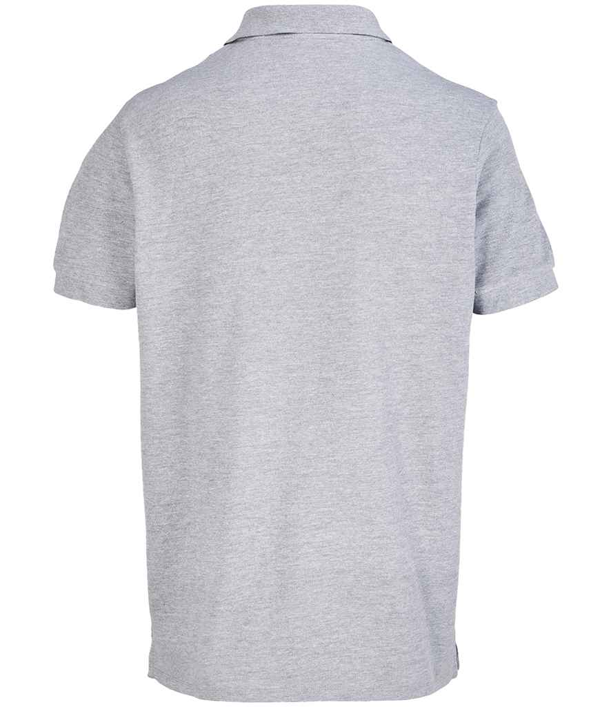 SOL'S SOL'S Unisex Pacific Twin Piqué Polo Shirt - Grey Marl (04439)