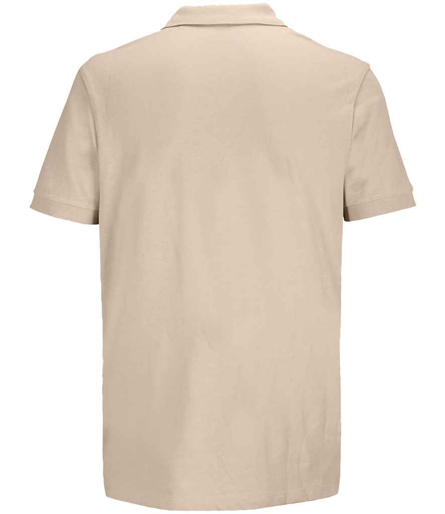 SOL'S SOL'S Unisex Pacific Twin Piqué Polo Shirt - Linen (04439)