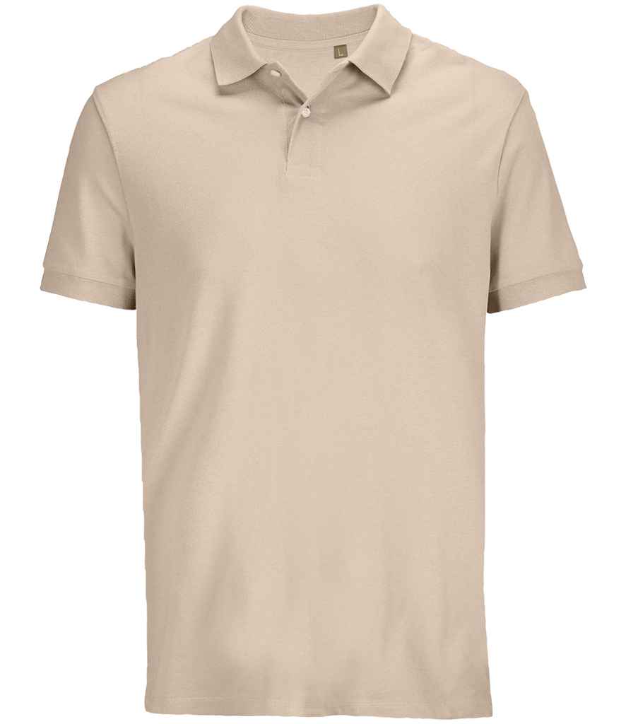SOL'S SOL'S Unisex Pacific Twin Piqué Polo Shirt - Linen (04439)