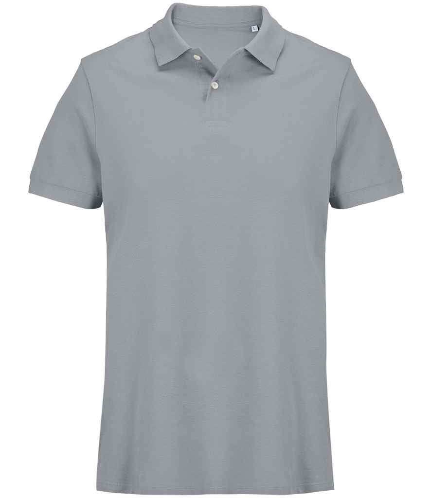 SOL'S SOL'S Unisex Pacific Twin Piqué Polo Shirt - Pure Grey (04439)