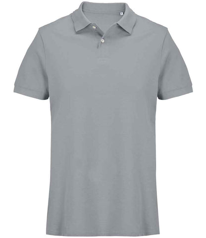 SOL'S SOL'S Unisex Pacific Twin Piqué Polo Shirt - Pure Grey (04439)