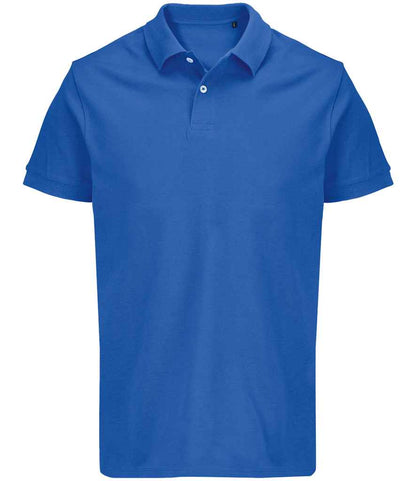 SOL'S SOL'S Unisex Pacific Twin Piqué Polo Shirt - Royal Blue (04439)