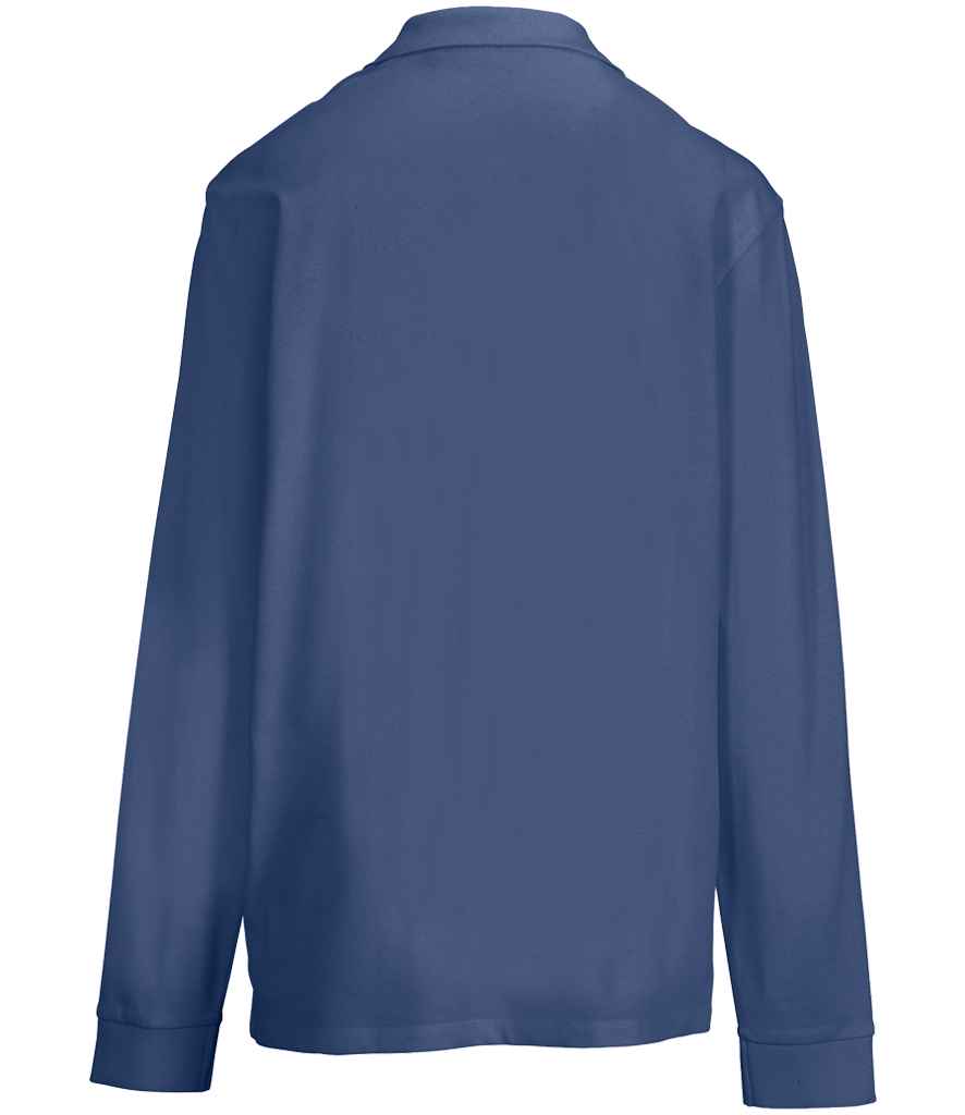 SOL'S SOL'S Unisex Pacific Long Sleeve Piqué Polo Shirt - Denim (04441)